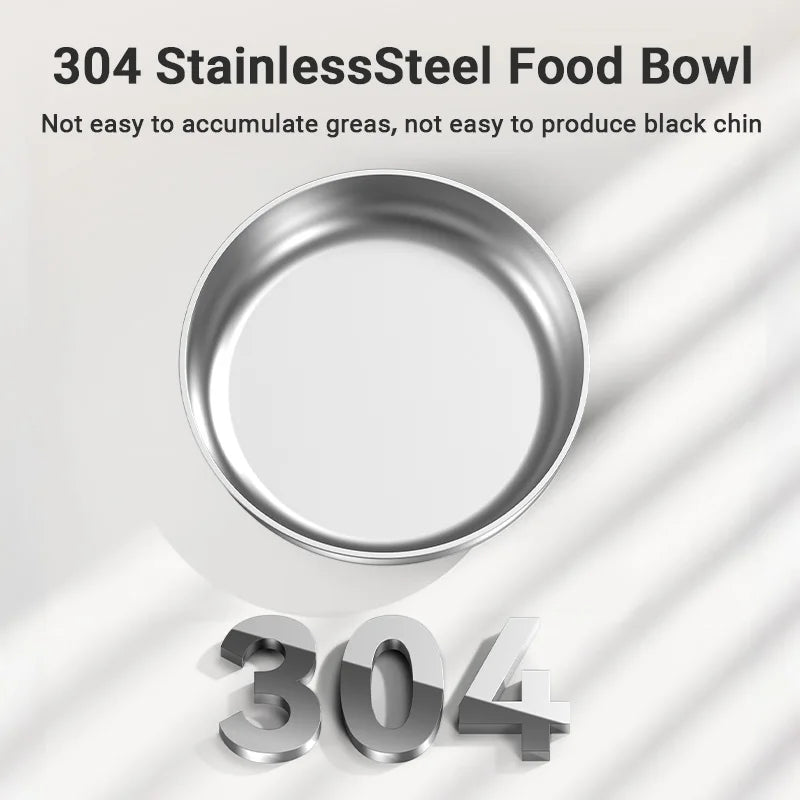 ROJECO Automatic Cat Feeder 2L Smart Dog Food Kibble Dispenser WiFi App Remote Control Timed Auto Pet Feeder For Puppy Kitten